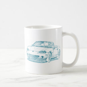 Maz Miata MX5 2nd gen Coffee Mug