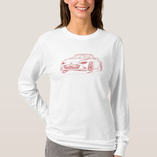 Maz MX5 Miata 2016 T-Shirt (Front)