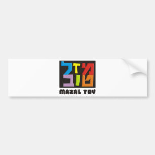 Mazal Tov Bumper Sticker