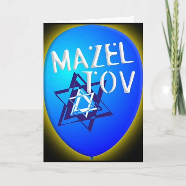Mazal Tov Card (Front)