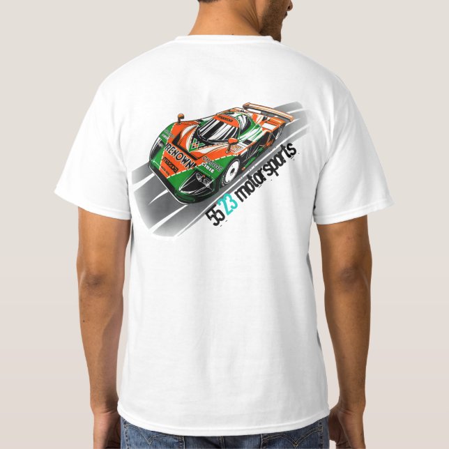 Mazda 787B Le Mans Car T-Shirt | Zazzle