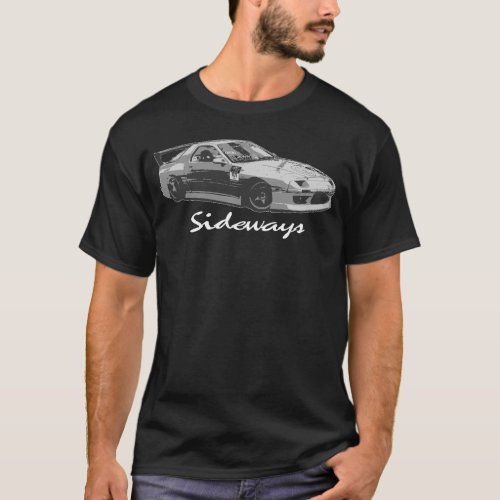 Mazda FC Rx7 Drifting Dark T_Shirt