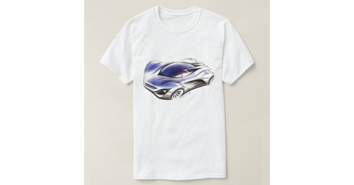 Mazda Furai Concept drawing T-Shirt | Zazzle