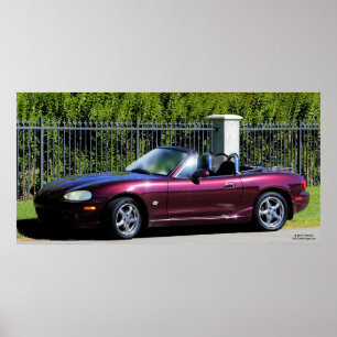 MAZDA MIATA (2000) SPECIAL EDITION POSTER