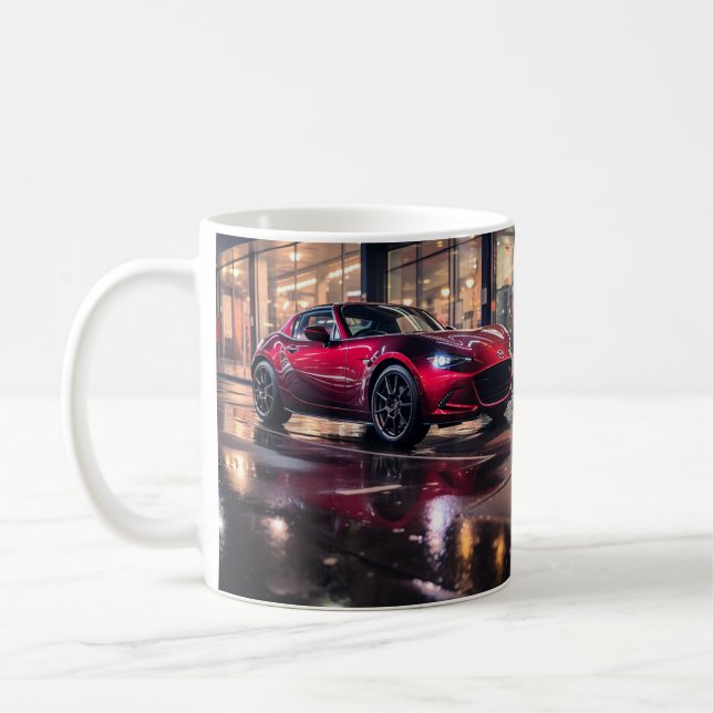 Mazda MX5 Miata ND Gen 4 Soul Red Mug (Left)