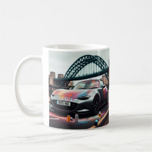 Mazda MX-5 Miata ND Gen 4 spray painted Mug
