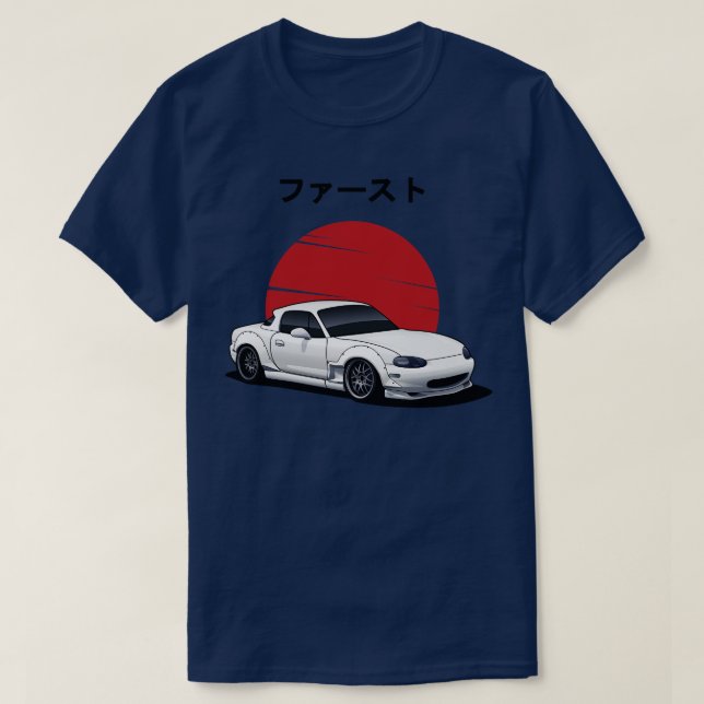 Mazda MX 5 Miata T-Shirt (Design Front)