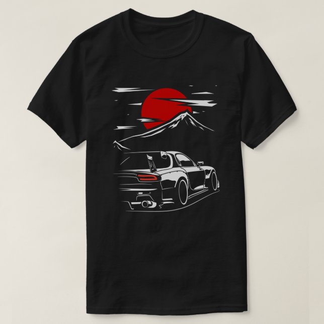 Mazda RX7  Haruna Classic T-Shirt (Design Front)