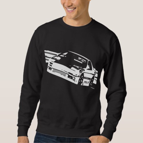 Mazda RX_7 FC3S Sideways Crew Neck Sweater