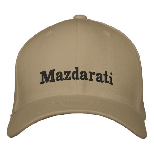 Mazdarati cap