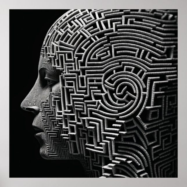 Maze head  poster (Front)