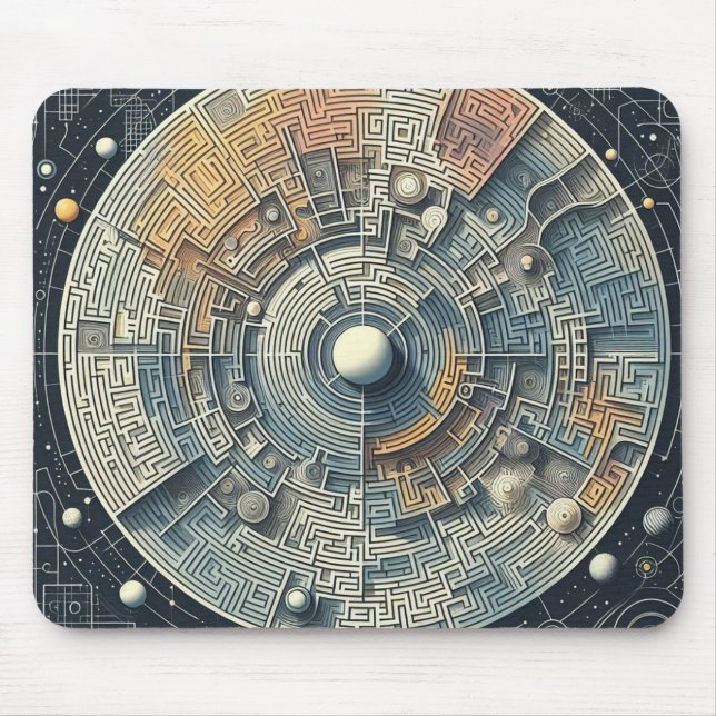 Maze Mouse Pad (Front)