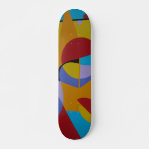 Maze on the Asphalt Skateboard