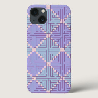 Maze Patchwork iPhone 13 Case