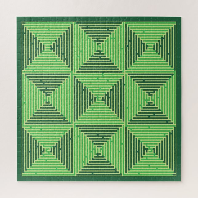 Maze Patchwork Jigsaw Puzzle (Vertical)