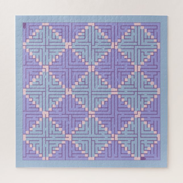 Maze Patchwork Jigsaw Puzzle (Vertical)
