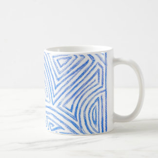 'Maze' Pattern Coffee Mug
