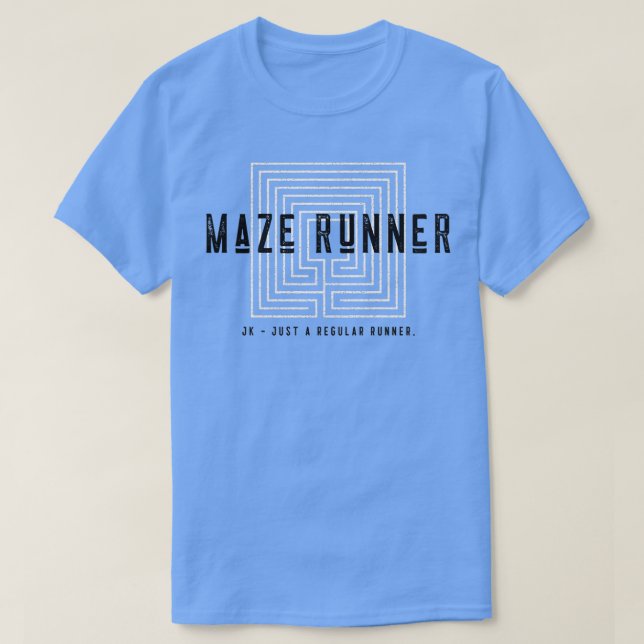Maze Runner Regular Race Design T-Shirt (Design Front)