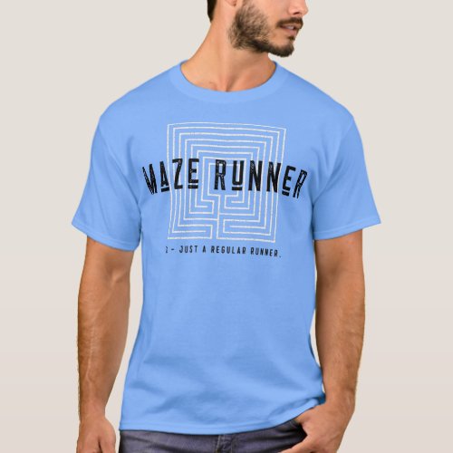 Maze Runner Regular Race Design T_Shirt