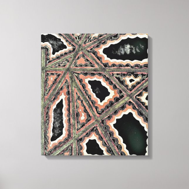 MAZE  Wrapped Canvas Print (Front)
