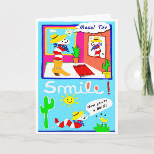 Mazel Tov on your Bar Mitzvah card