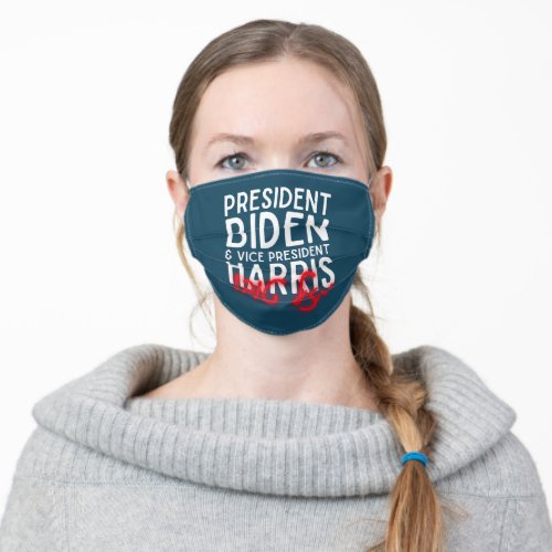 Mazel Tov President Biden  VP Harris Adult Cloth Face Mask