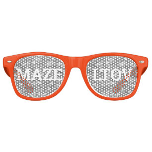MAZEL TOV retro Shades / Fun Party Sunglasses