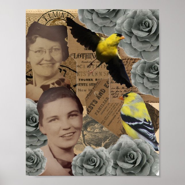 Mazie and Lessie Collage Poster (Front)