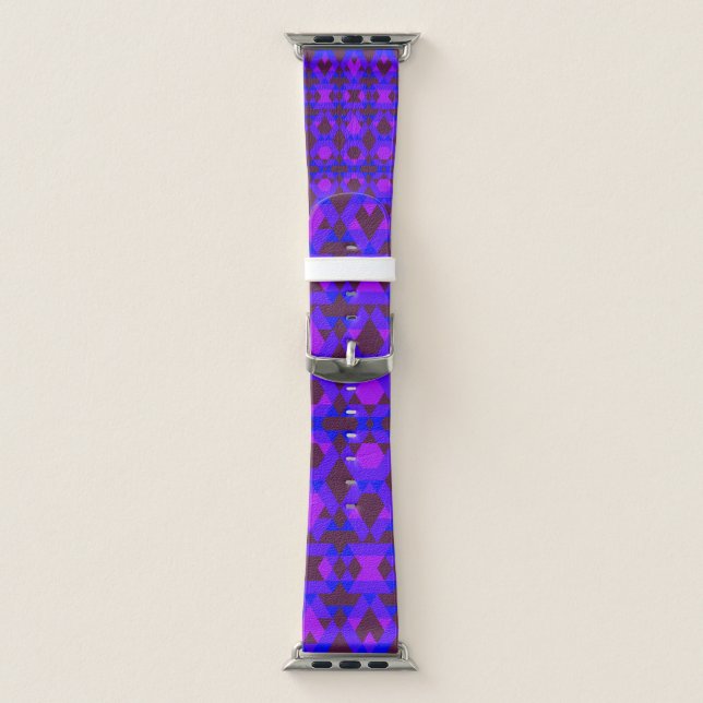 Mazipoodles Aztec Zigzag 1 Apple Watch Band (Band)