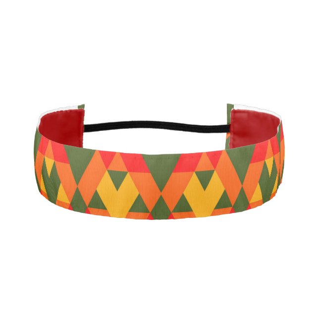 Mazipoodles Aztec Zigzag 5A Athletic Headband (Front)