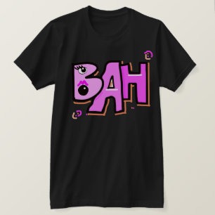 Mazipoodles Bah Humbug 3D Pink Coral T-Shirt