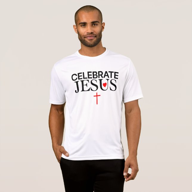 Mazipoodles Celebrate Jesus T-Shirt (Front Full)