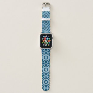 Mazipoodles Kaleidoscope S - Duck Egg Dark Teal Apple Watch Band