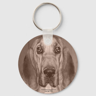 Mazy the Bloodhound by thoriinspired Keychain