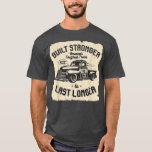 mb 1981 Vintage Truck Birthday Built Stronger To L T-Shirt<br><div class="desc">mb 1981 Vintage Truck Birthday Built Stronger To Last Longer  .</div>