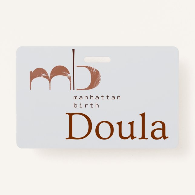 MB Doula Badge (Front)