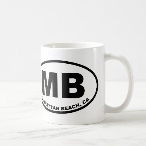 MB Manhattan Beach Coffee Mug