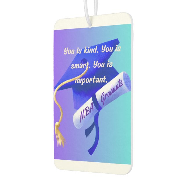 MBA Gift Air Freshener (Left)