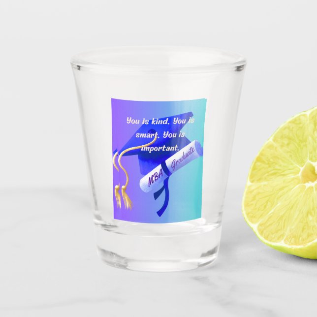 MBA Gift Shot Glass (Front)