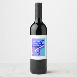 MBA Gift Wine Label