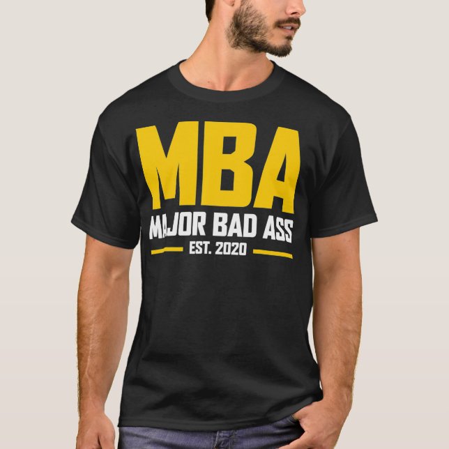 MBA Graduation Gifts for Him Master Degree Graduat T-Shirt (Front)