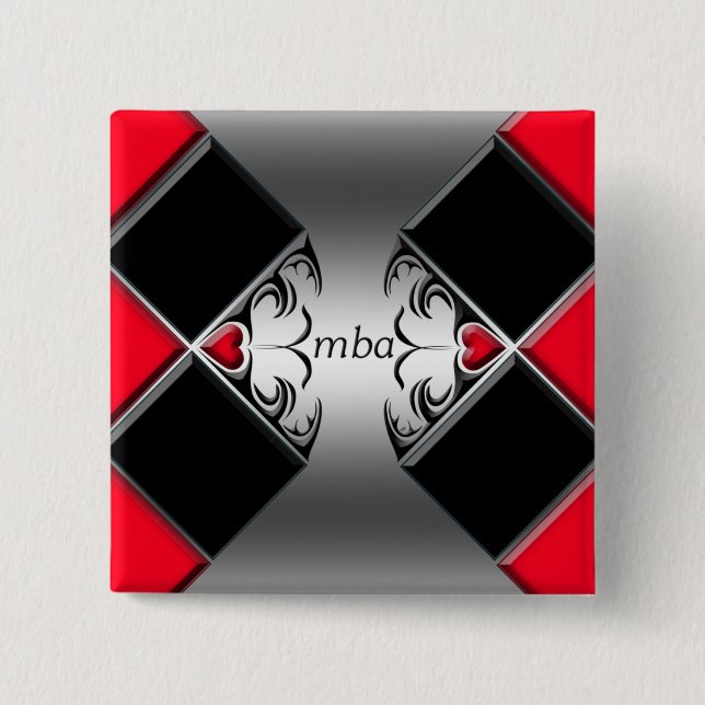 mba pinback button (Front)