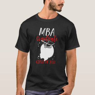 Mba Student 2021 Business Degree Graduation T-Shirt