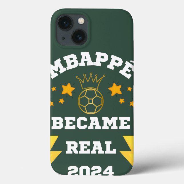 Mbappé became Real in 2024 Case-Mate iPhone Case (Back)