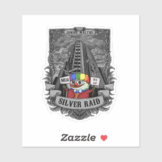 MBJA Flip T-Shirt Sticker (Sheet)