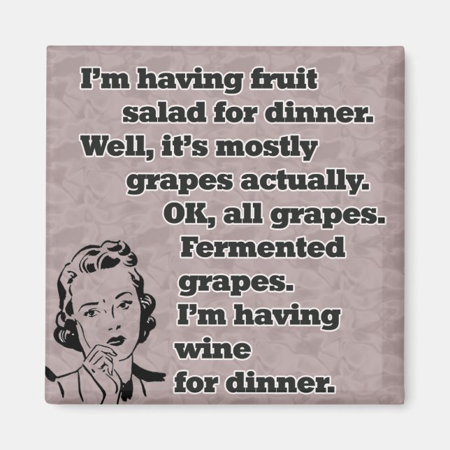 MBM fruit salad Magnet (Front)