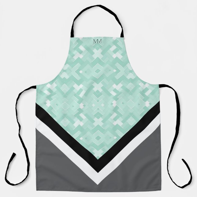 MbM HOME  Apron - Mint Madness (Front)