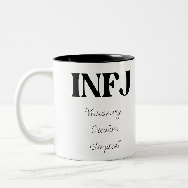 MBTI type mug INFJ (Left)