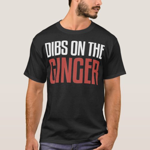 MC1R Dibs On The Ginger Funny Redhead Premium  T_Shirt