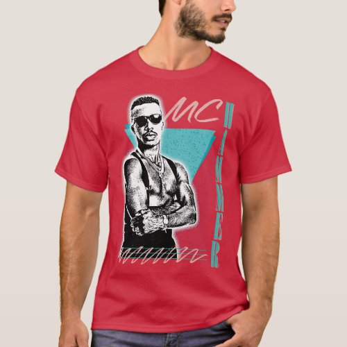MC Hammer Retro Style Fan Art Design T_Shirt